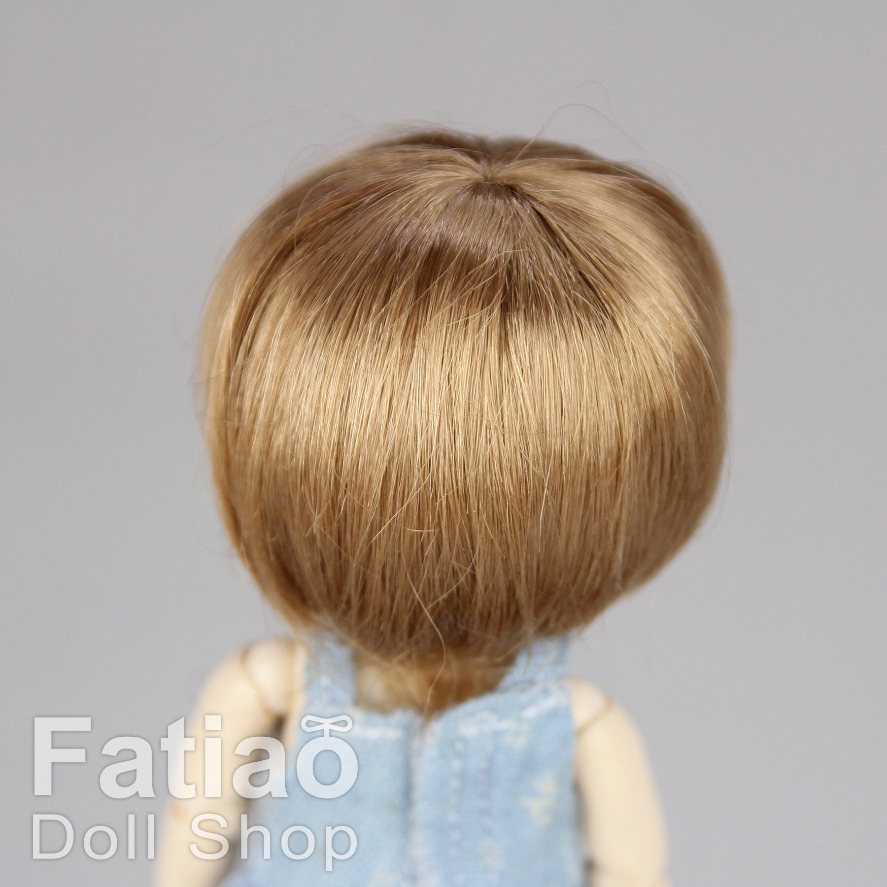 Fatiao - New BJD Dollfie pukipuki BF Pocket 3-4" Doll Wig - Ocher