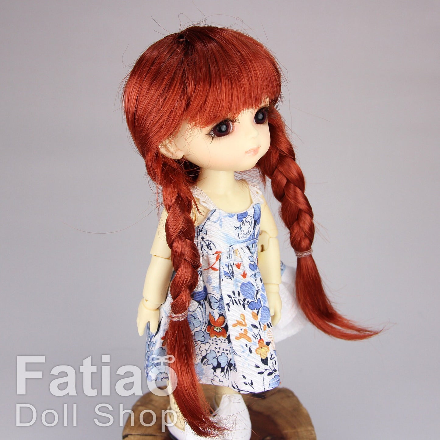 Fatiao - BJD Dollfie Lati Yellow Pukifee 5-6" Doll Wig - Carrot