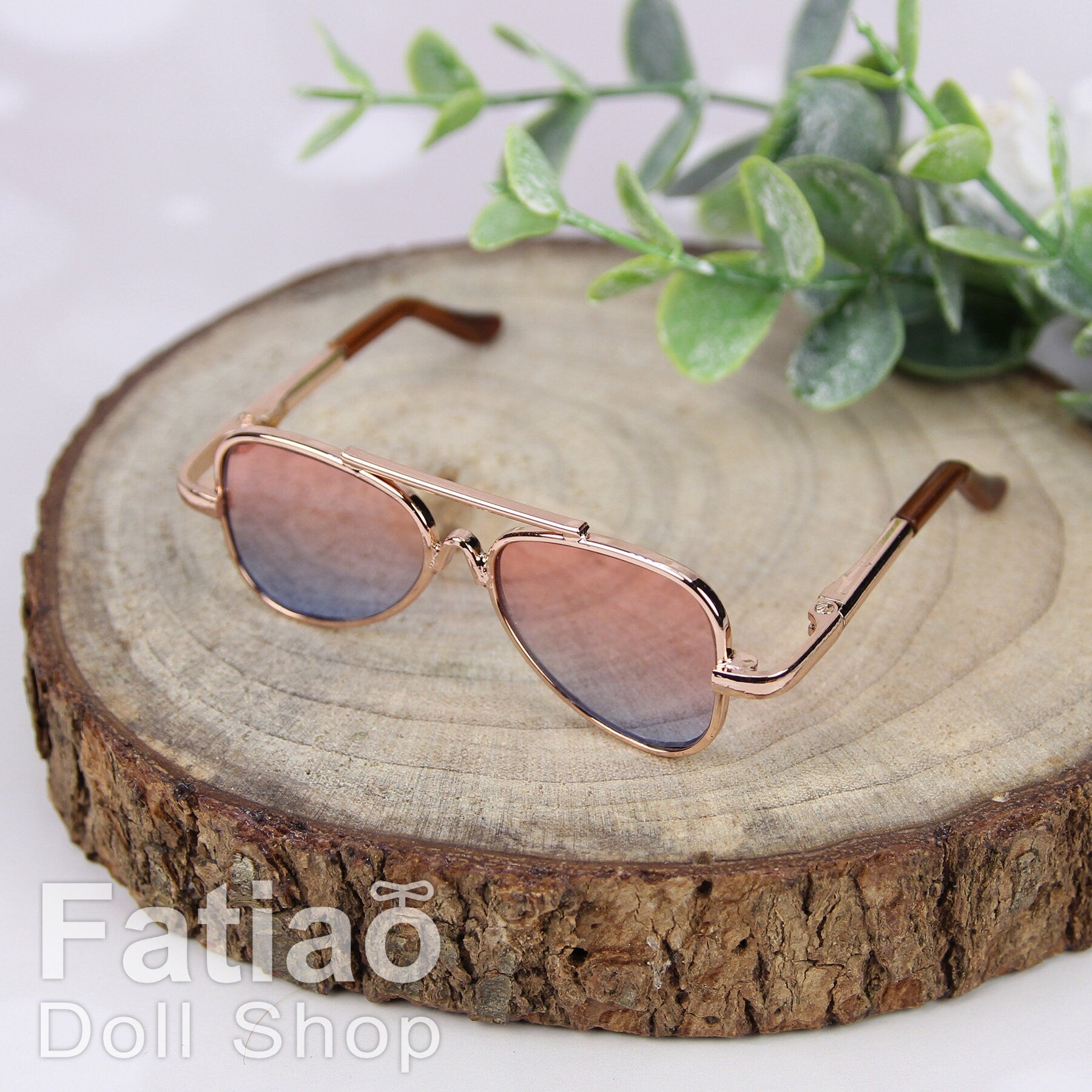 New fashion Rimless Frames Dolls Glasses fit 1/3 BJD SD Super Dollfie