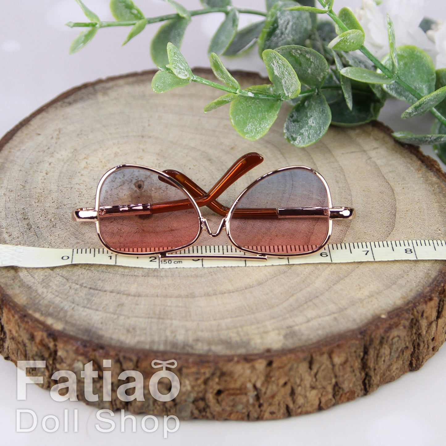 New fashion Rimless Frames Dolls Glasses fit 1/3 BJD SD Super Dollfie