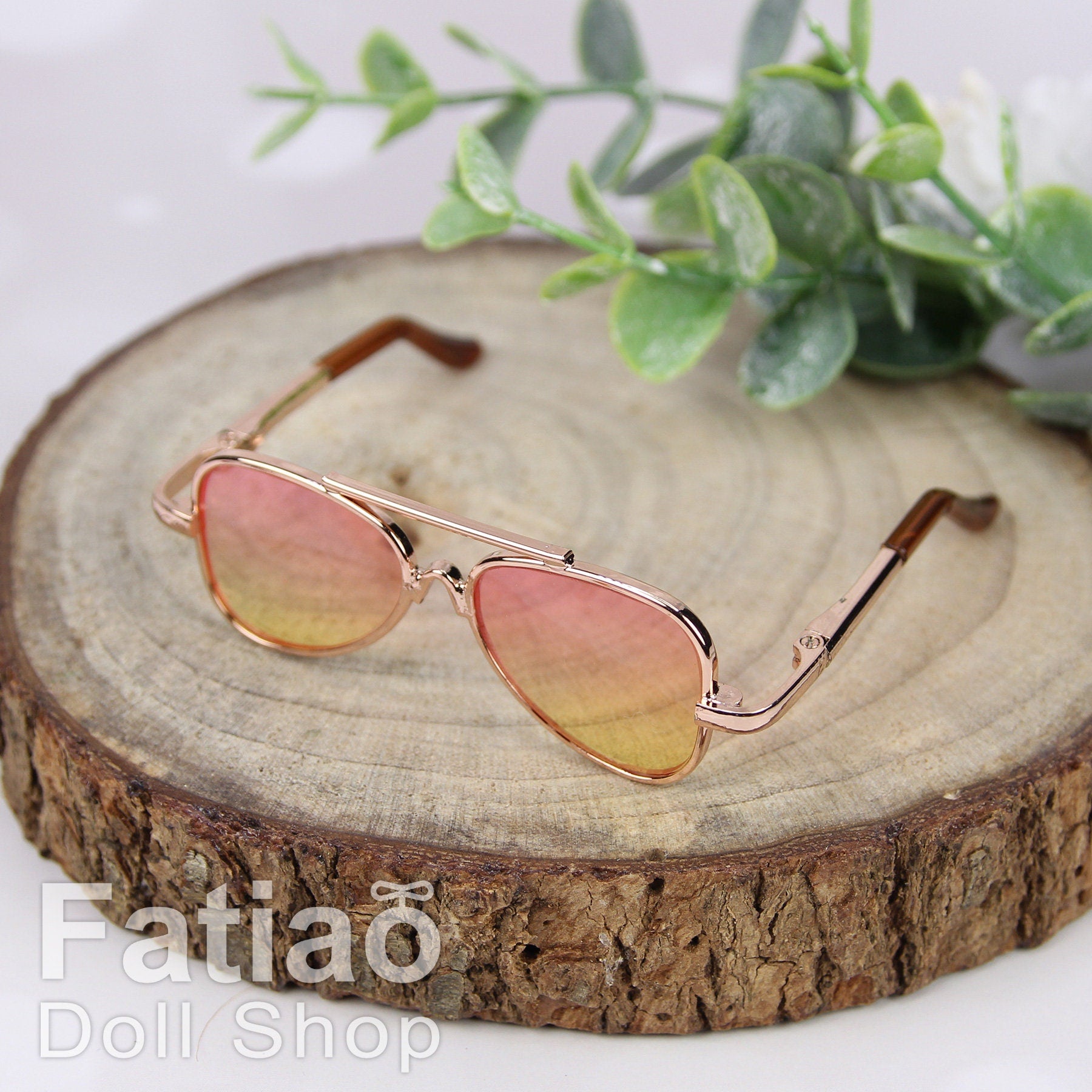 New fashion Rimless Frames Dolls Glasses fit 1/3 BJD SD Super Dollfie