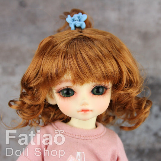 Fatiao - New Dollfie Yo-SD 1/6 BJD - Dolls Wig 6-7 inch - Caramel