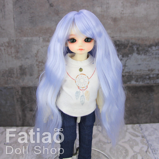 Fatiao - New Dollfie Yo-SD 1/6 BJD - Dolls Wig 6-7 inch - Periwinkle
