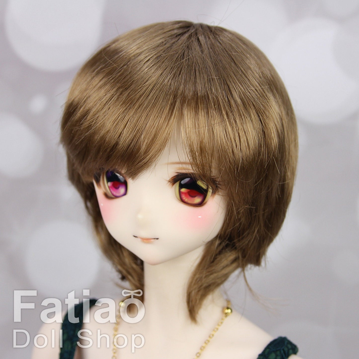 Fatiao - New Dollfie SD 1/3 BJD Dolls Wig size 8-9" - Latte