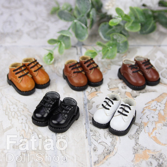 Fatiao - New OB11 Obitsu 11 Cu-poche 1/12 BJD Nendoroid GSC doll round toe shoes