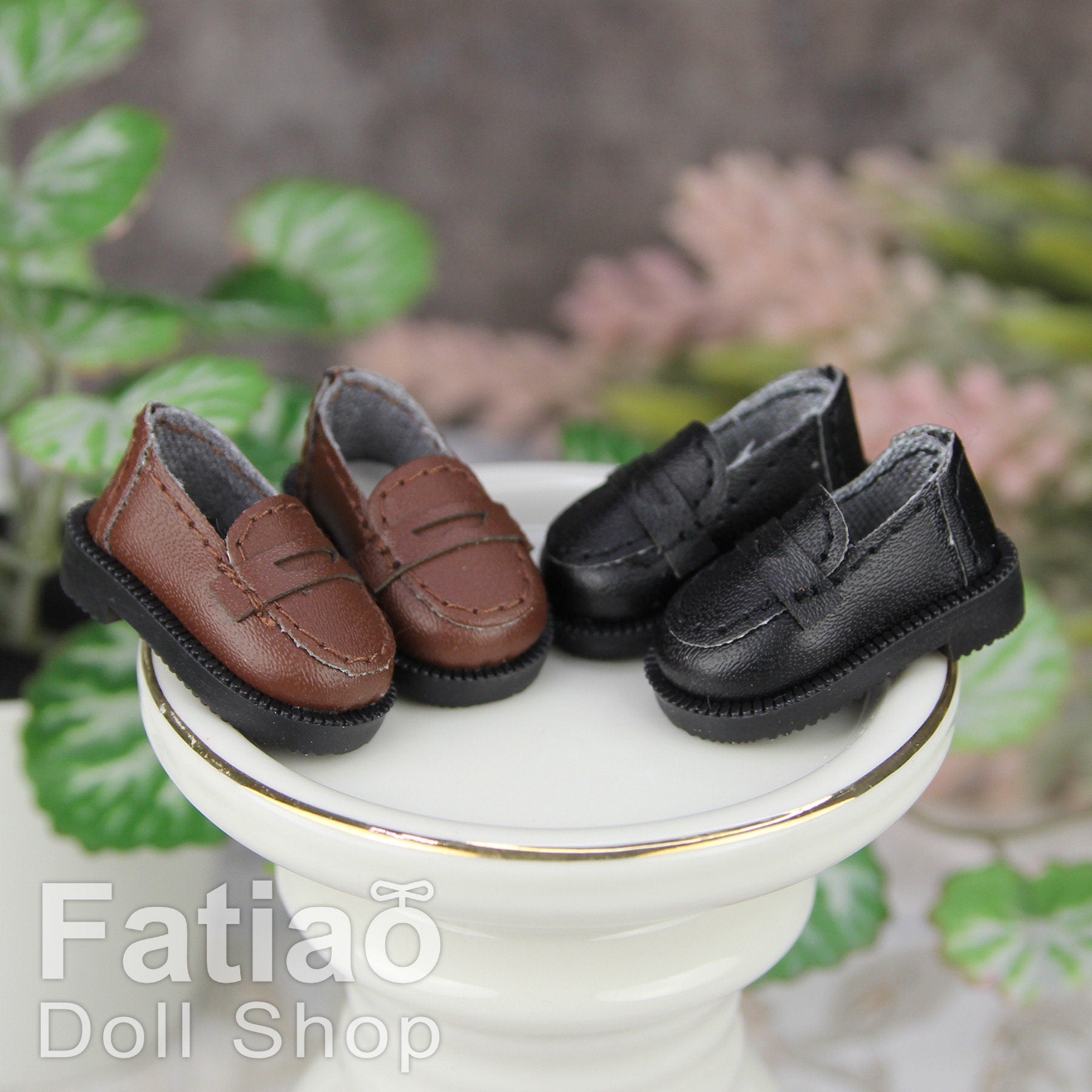 Fatiao - New Lati Yellow Pukifee Luts Tiny 1/8 BJD Dolls Loafers shoes (Size 2.7cm)