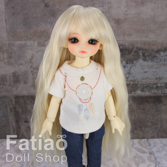 Fatiao - New Dollfie Yo-SD 1/6 BJD - Dolls Wig 6-7 inch - Blonde