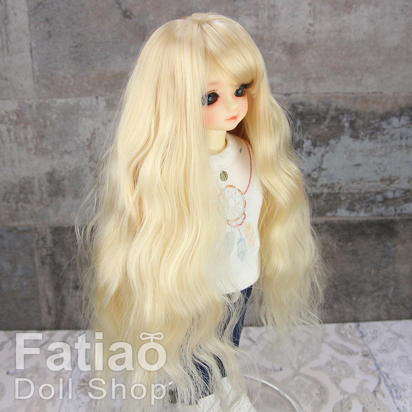 Fatiao - New Dollfie Yo-SD 1/6 BJD - Dolls Wig 6-7 inch - Honey Blonde