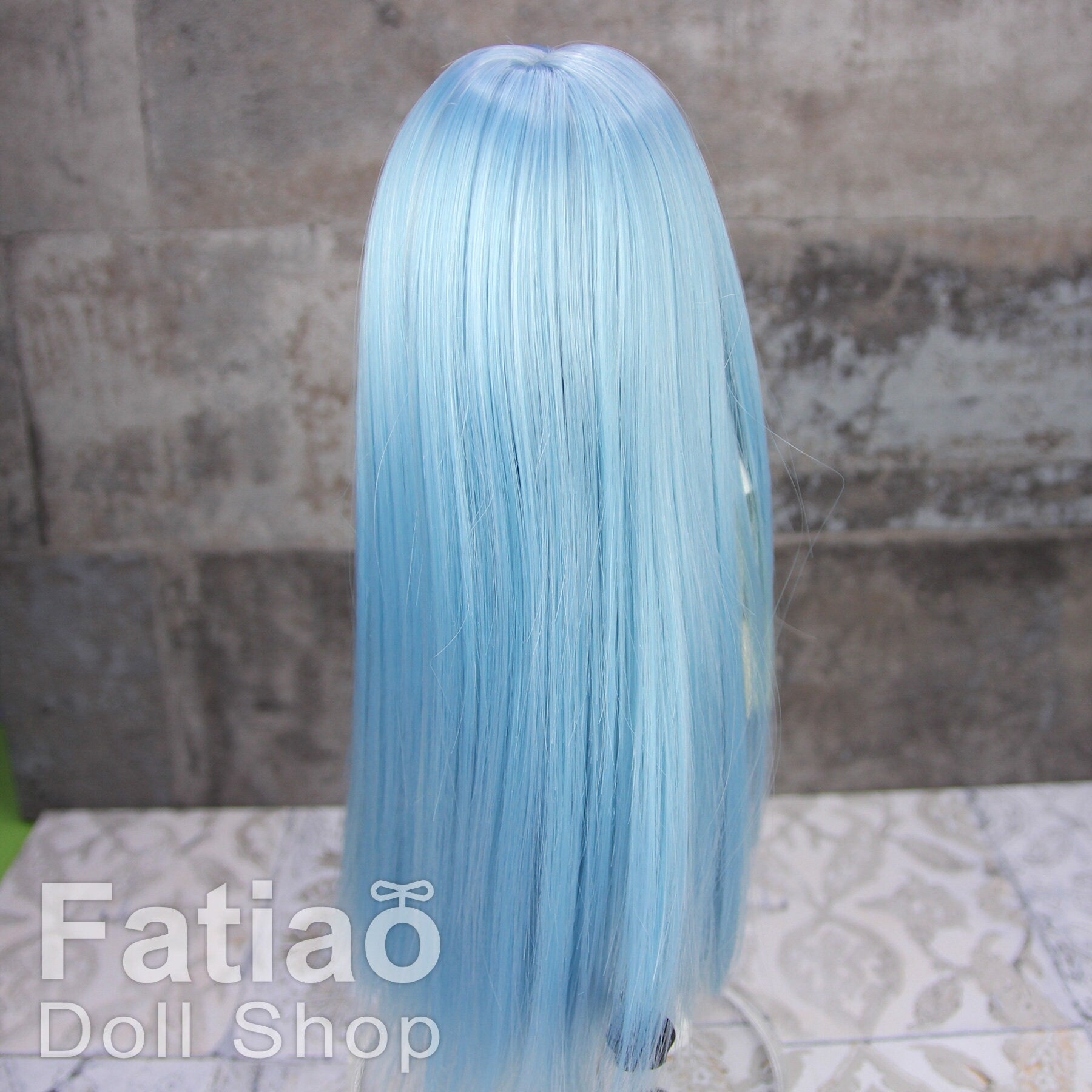 Fatiao - New Dollfie Yo-SD 1/6 BJD - Dolls Wig 6-7 inch - light blue