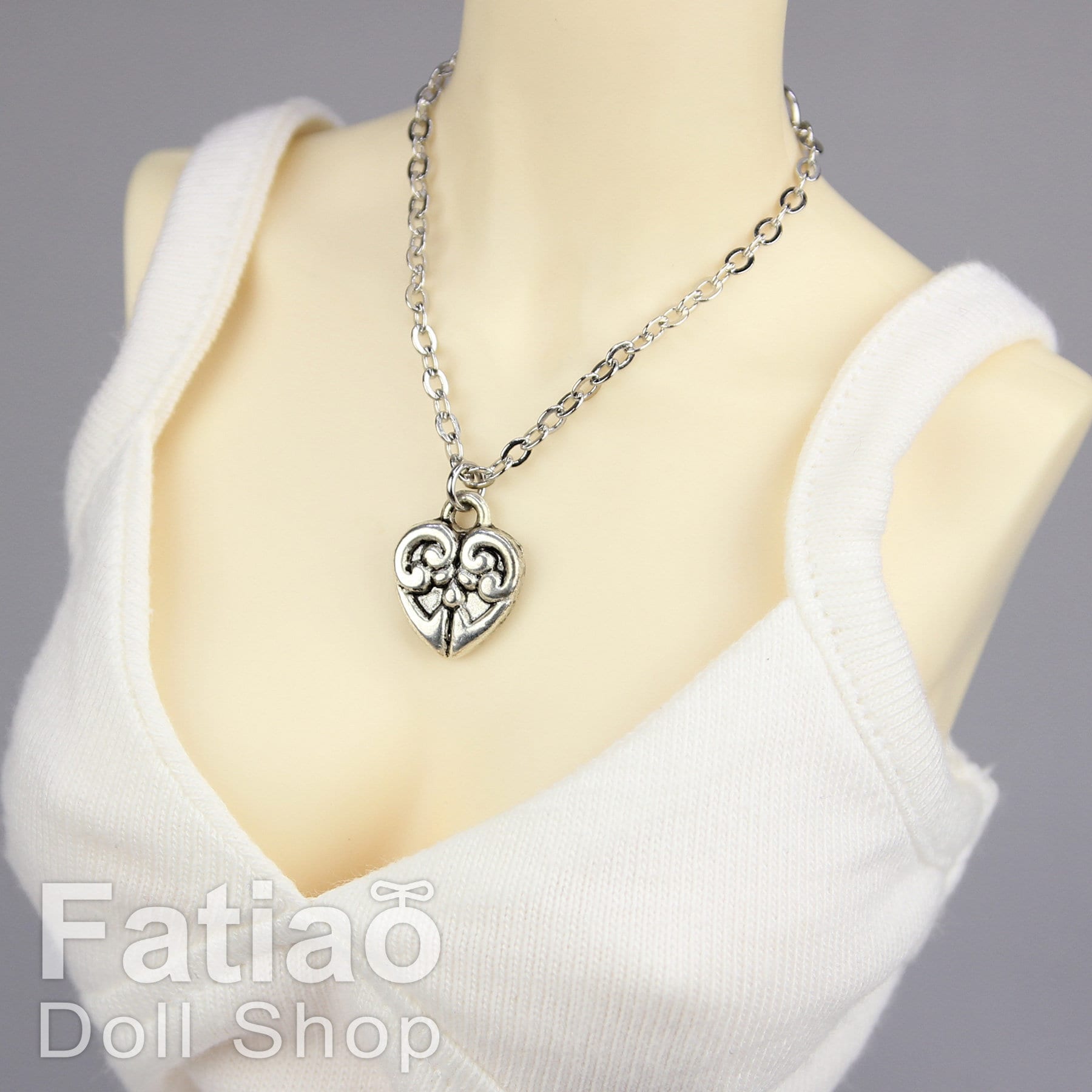 Dolls silver Necklace for 1/3 BJD SD DD Smart Doll 1/4 msd mdd