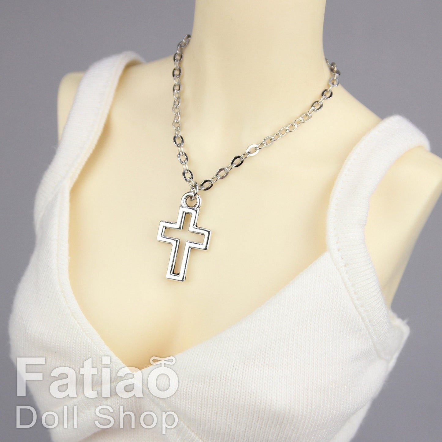 Dolls silver Necklace for 1/3 BJD SD DD Smart Doll 1/4 msd mdd