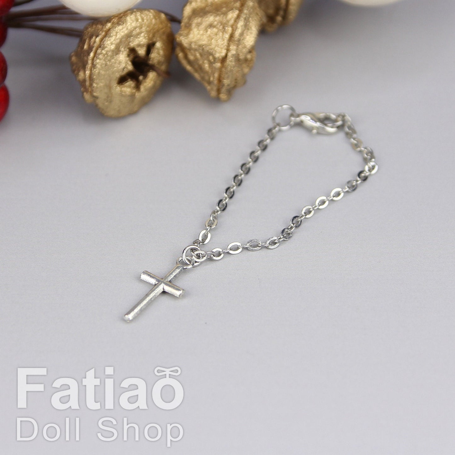 Dolls silver Necklace for 1/3 BJD SD DD Smart Doll 1/4 msd mdd