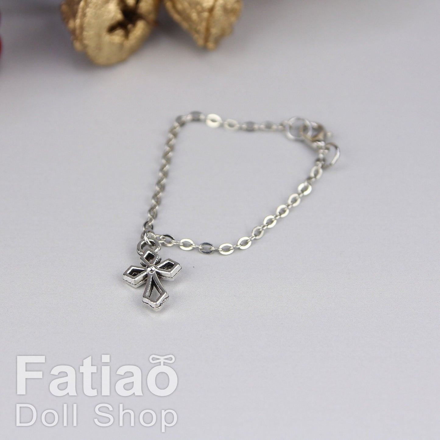 Dolls silver Necklace for 1/3 BJD SD DD Smart Doll 1/4 msd mdd