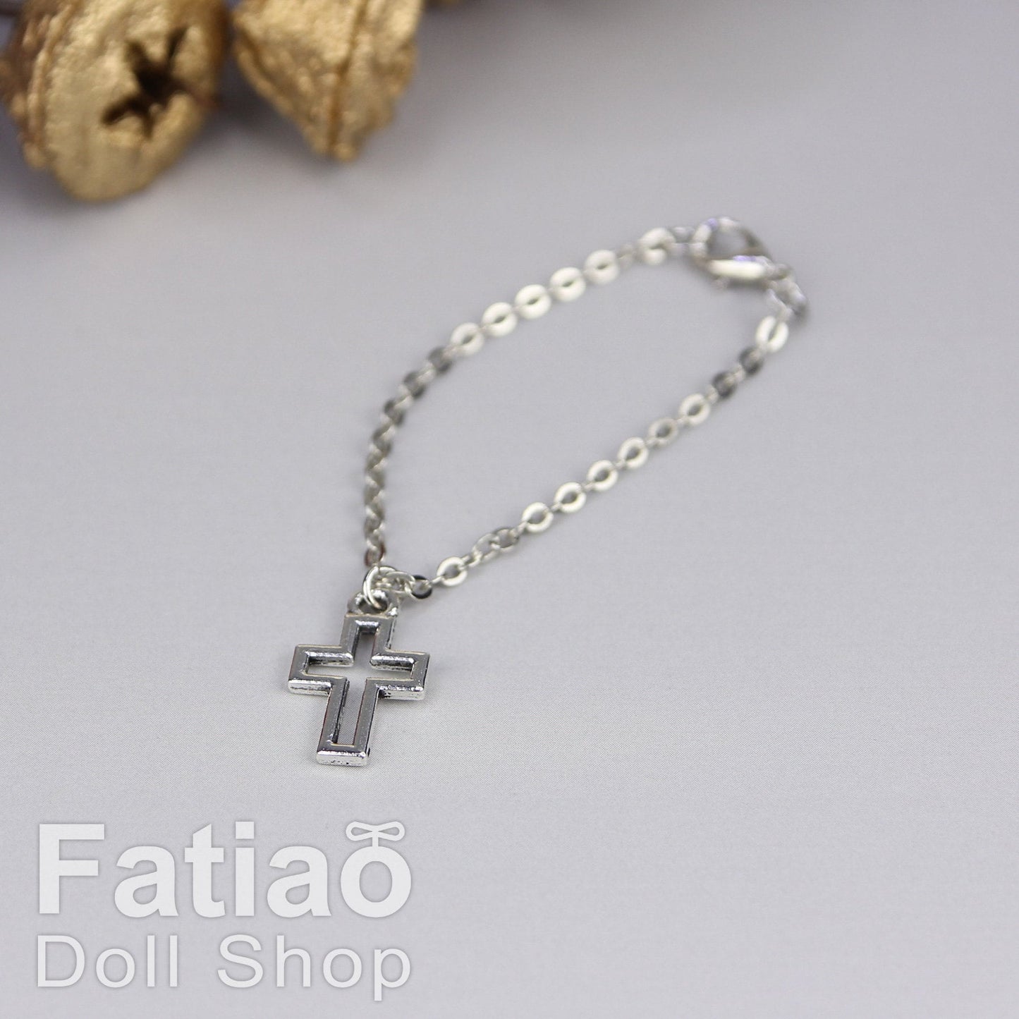 Dolls silver Necklace for 1/3 BJD SD DD Smart Doll 1/4 msd mdd