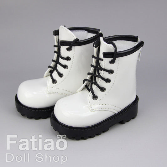 Fatiao - 1/3 BJD SD Supper dollfie Boots Dolls Shoes - White (Size 7.5cm)