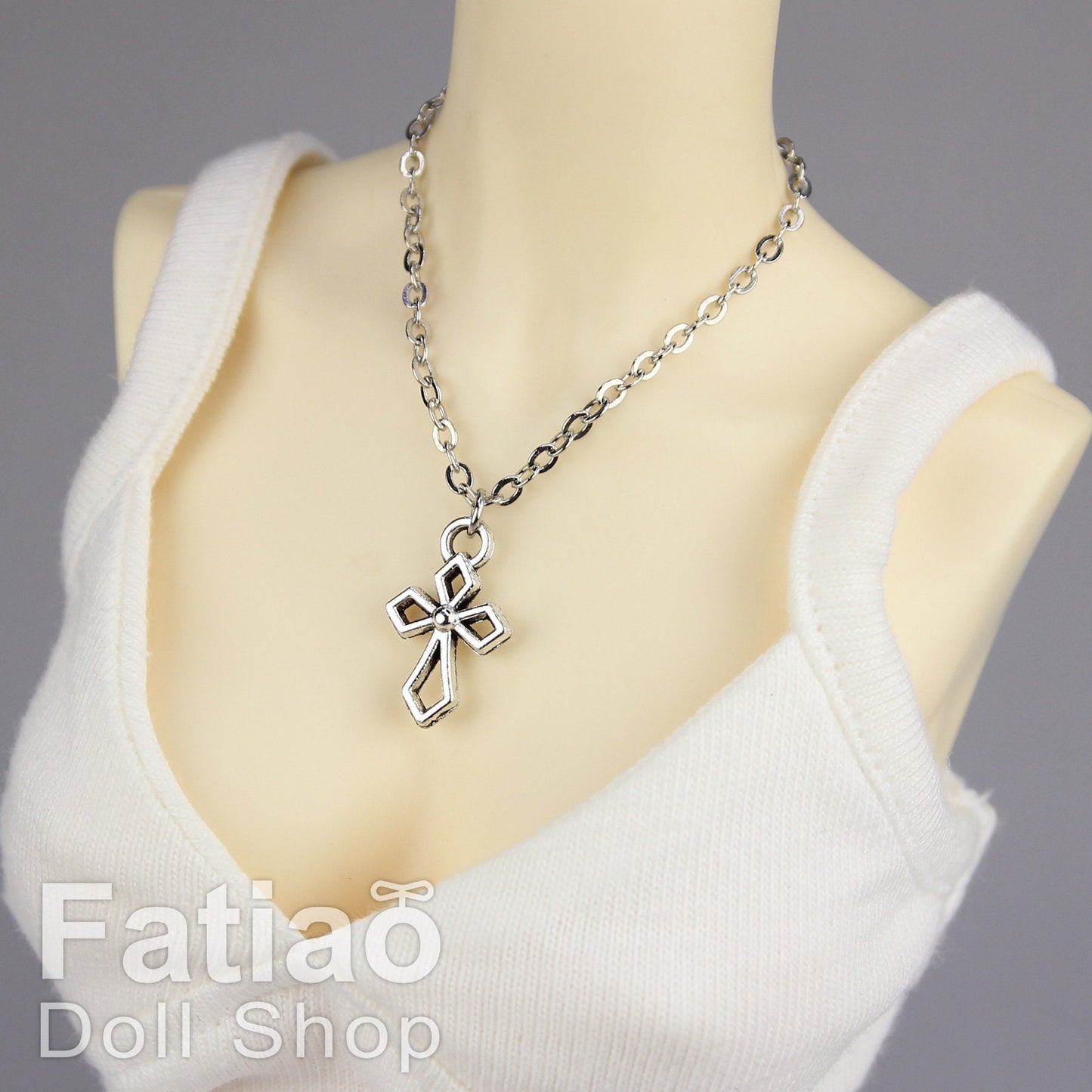 Dolls silver Necklace for 1/3 BJD SD DD Smart Doll 1/4 msd mdd