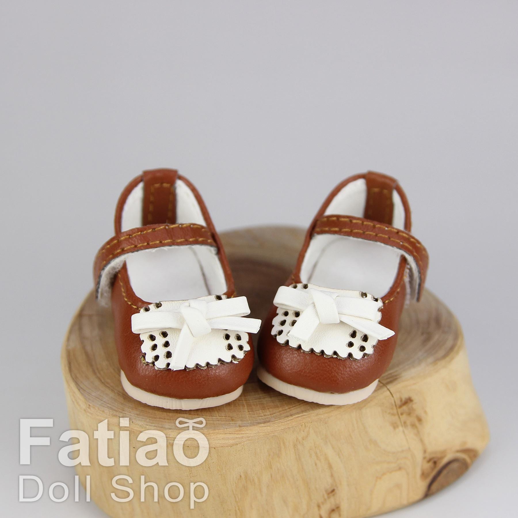 Fatiao - New Dollfie YoSD 1/6 BJD Doll leather Shoes (Size 4cm)