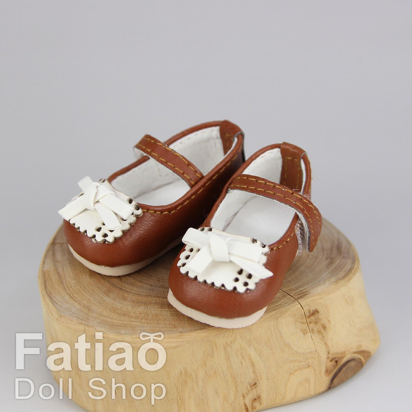 Fatiao - New Dollfie YoSD 1/6 BJD Doll leather Shoes (Size 4cm)