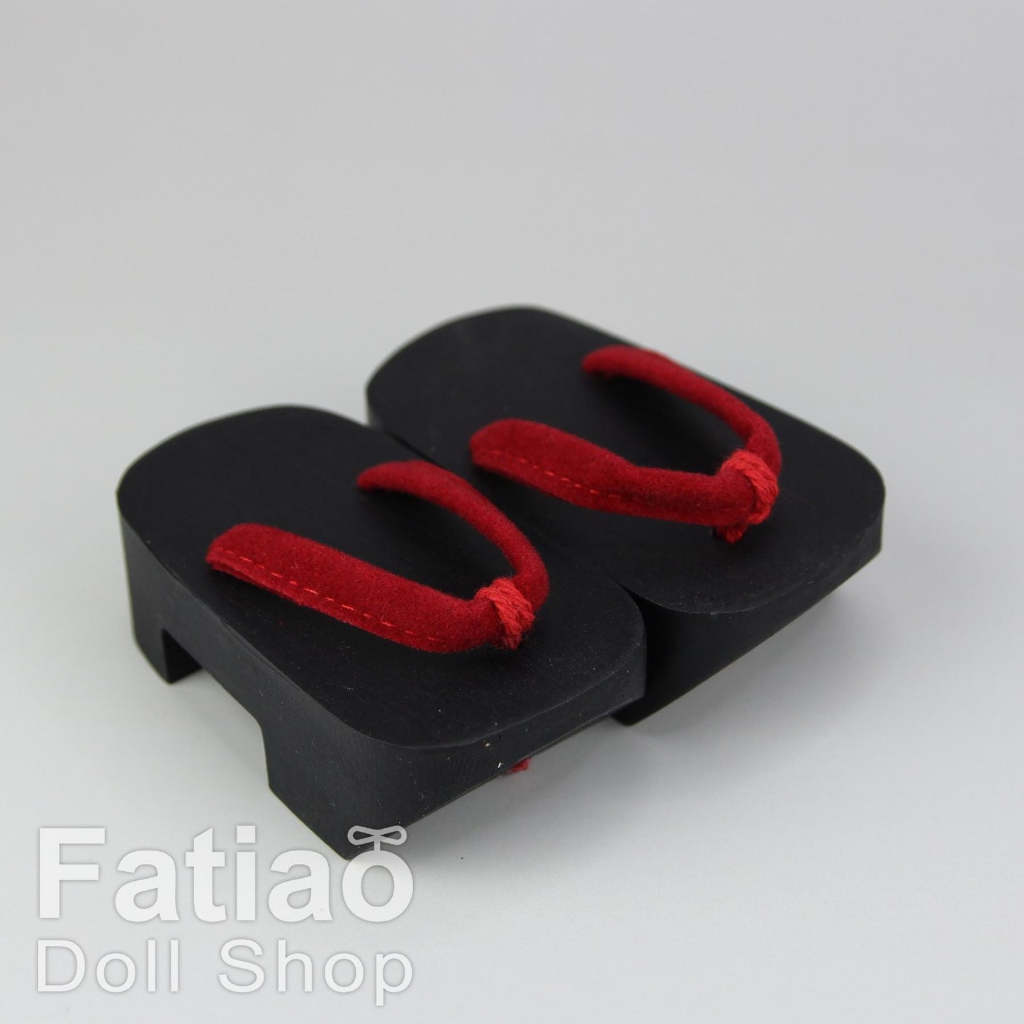Fatiao - New 1/4 BJD MSD Dollfie Dolls Shoes ZOURI Sandals - Black (Size 5.5cm)