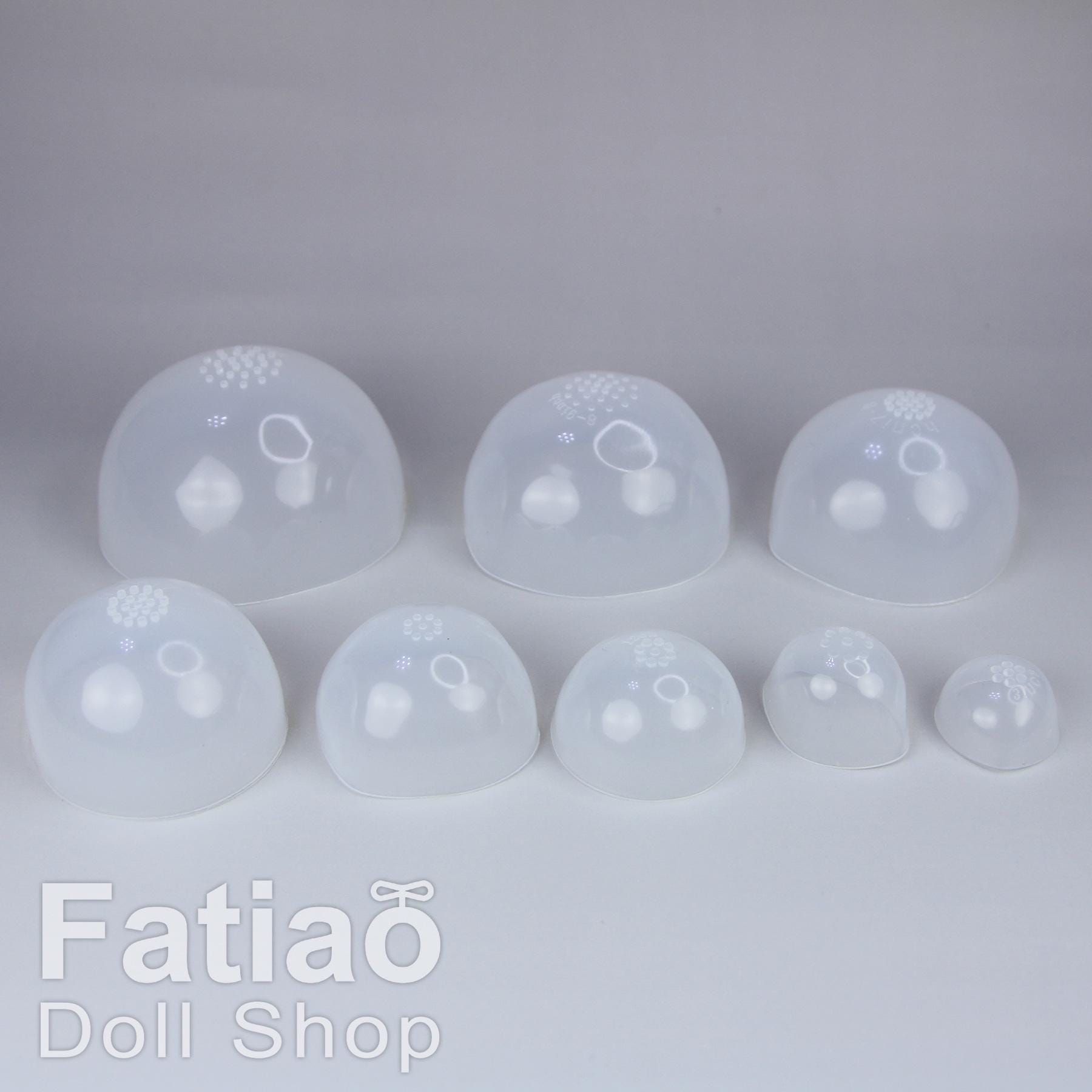 New Soft SILICONE Sheath Dolls Wigs Cap 9-10" 8-9" 7-8" 6-7" 5-6" 4-5" 4" 3" size
