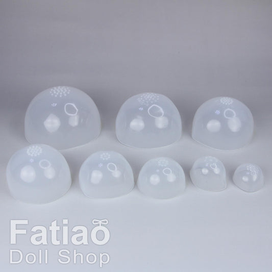 New Soft SILICONE Sheath Dolls Wigs Cap 9-10" 8-9" 7-8" 6-7" 5-6" 4-5" 4" 3" size