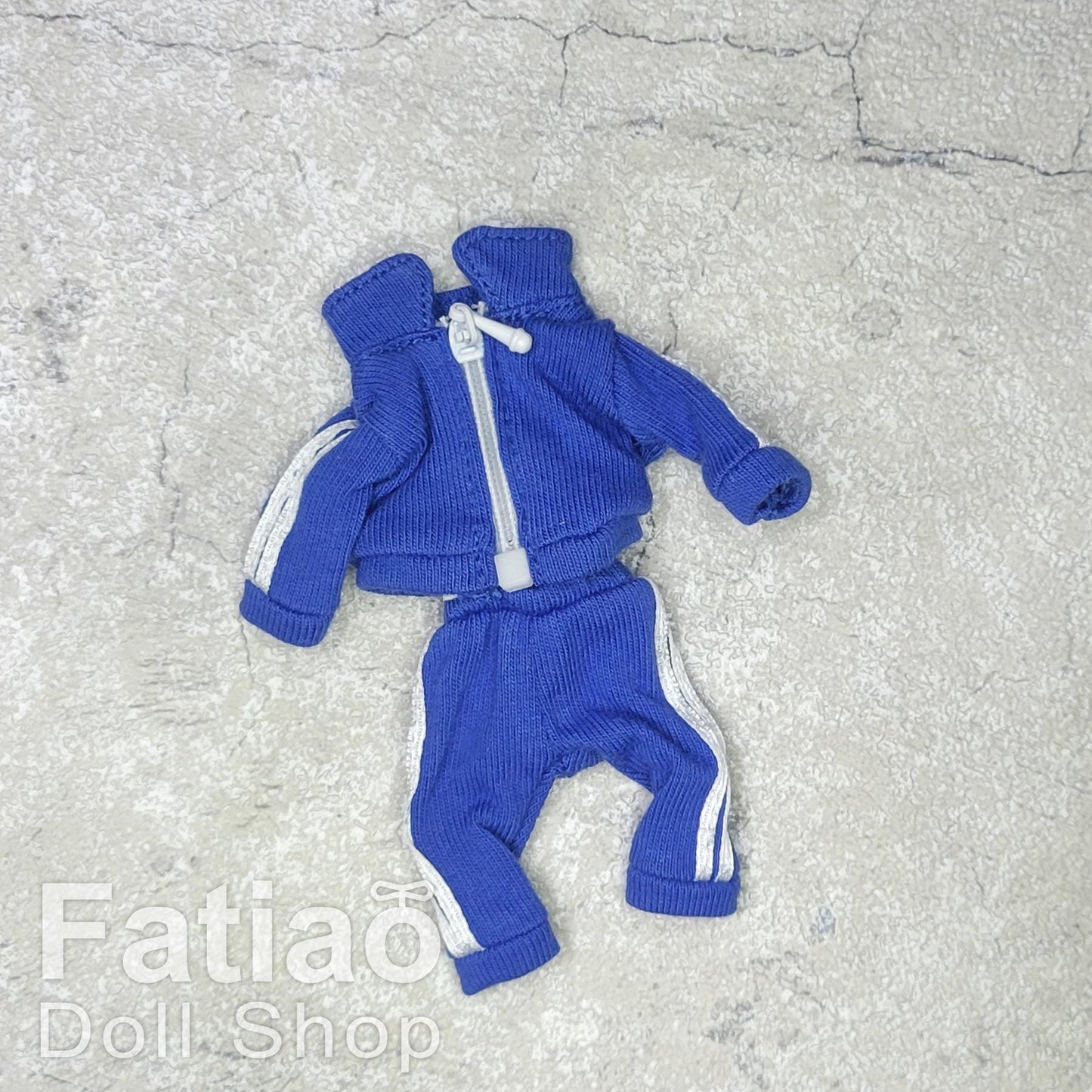 Dolls clothes outfit / Obitsu11 OB11 GSC nendoroid PICCODO - tracksuit sportswear set