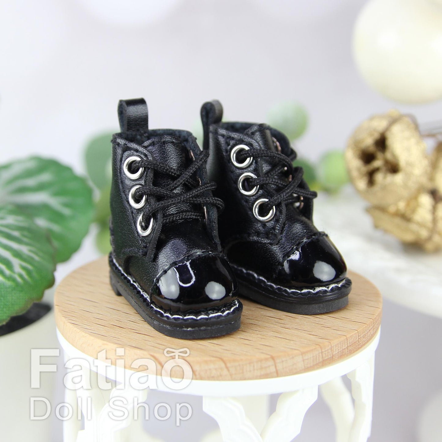 Fatiao - New Lati Yellow Pukifee Luts Tiny Blythe OB24 1/8 BJD Dolls Shoes boots (Size 2.8cm)