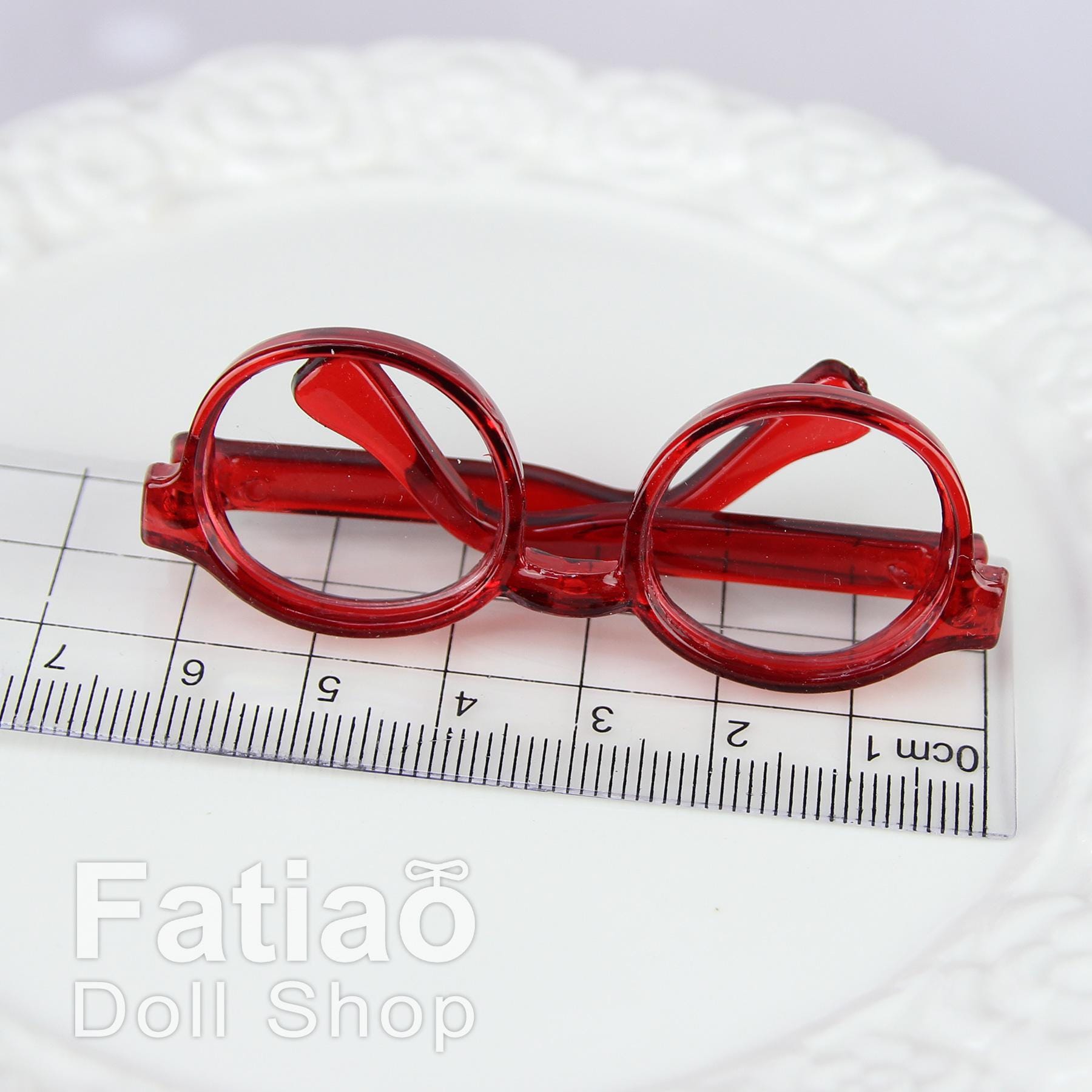 New fashion Full-Rim Dolls Plastic Glasses fit 1/3 BJD size
