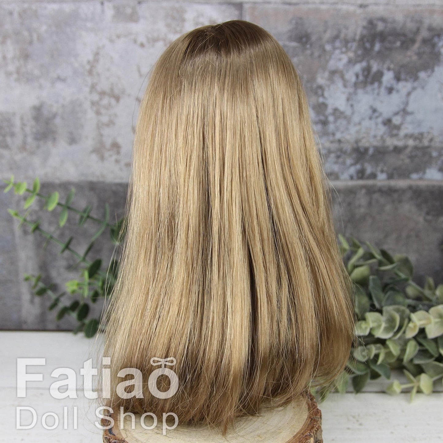 Fatiao - 1/8 BJD Dollfie Lati Yellow Pukifee 5-6" Doll Wig - Latte