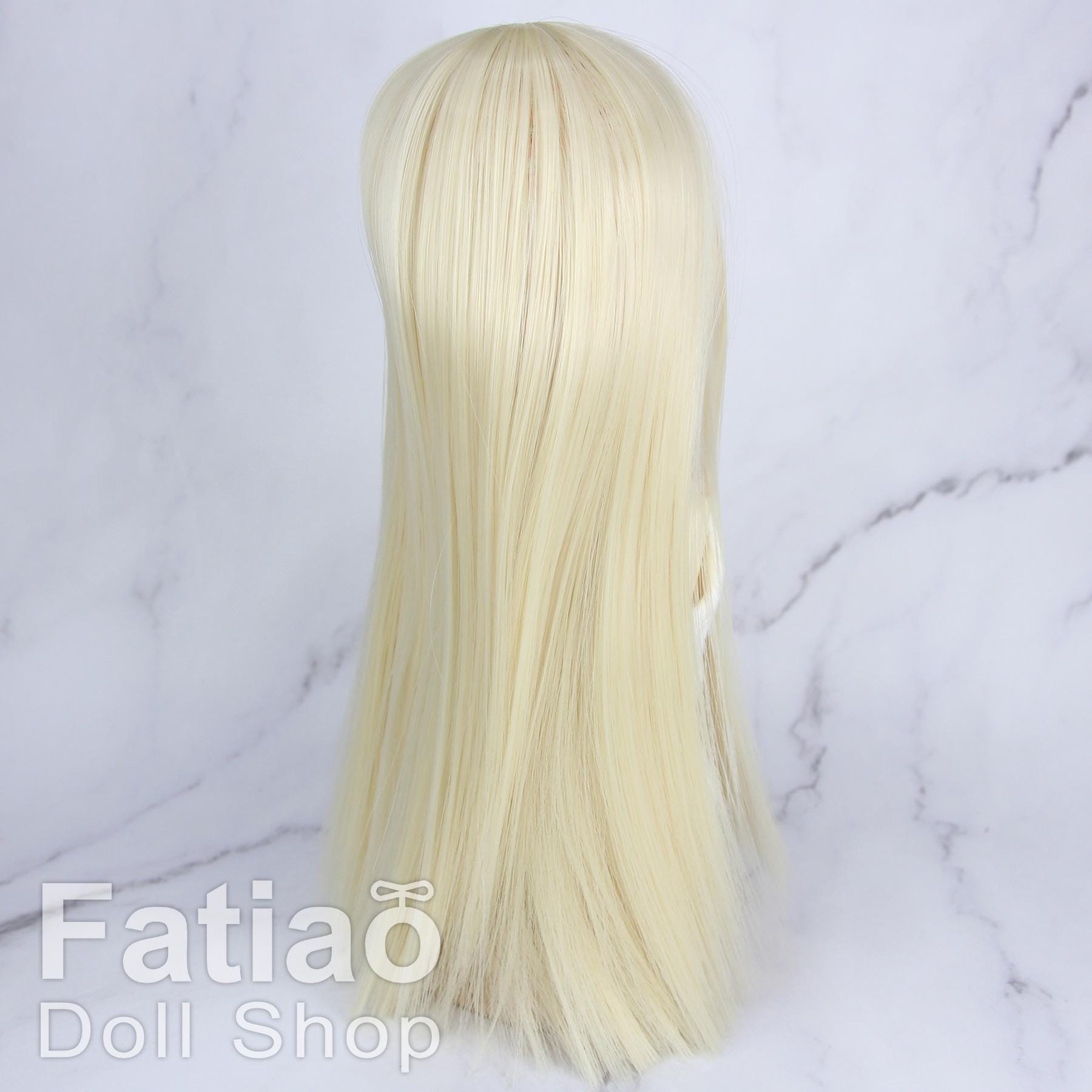 Fatiao - New Dollfie MSD Kaye Wiggs 1/4 BJD MDD - 7-8 inch Dolls Long Wig - Blonde