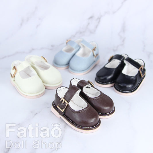 Fatiao - New Dollfie YoSD 1/6 BJD Doll leather Shoes (Size 4.5cm)