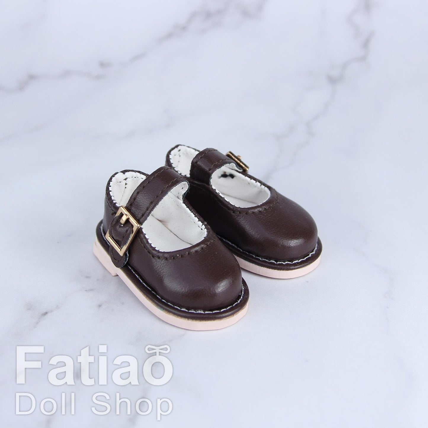 Fatiao - New Dollfie YoSD 1/6 BJD Doll leather Shoes (Size 4.5cm)