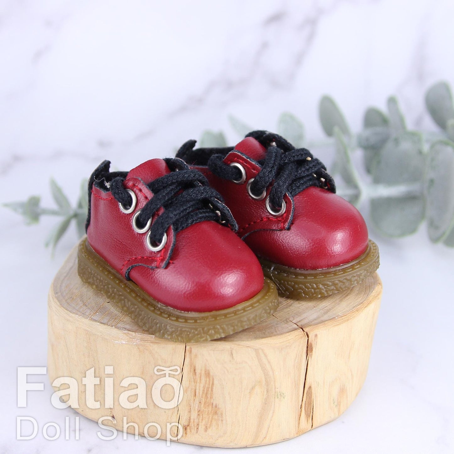 Fatiao - New Dollfie YoSD 1/6 BJD Doll leather Shoes (Size 4.5cm)