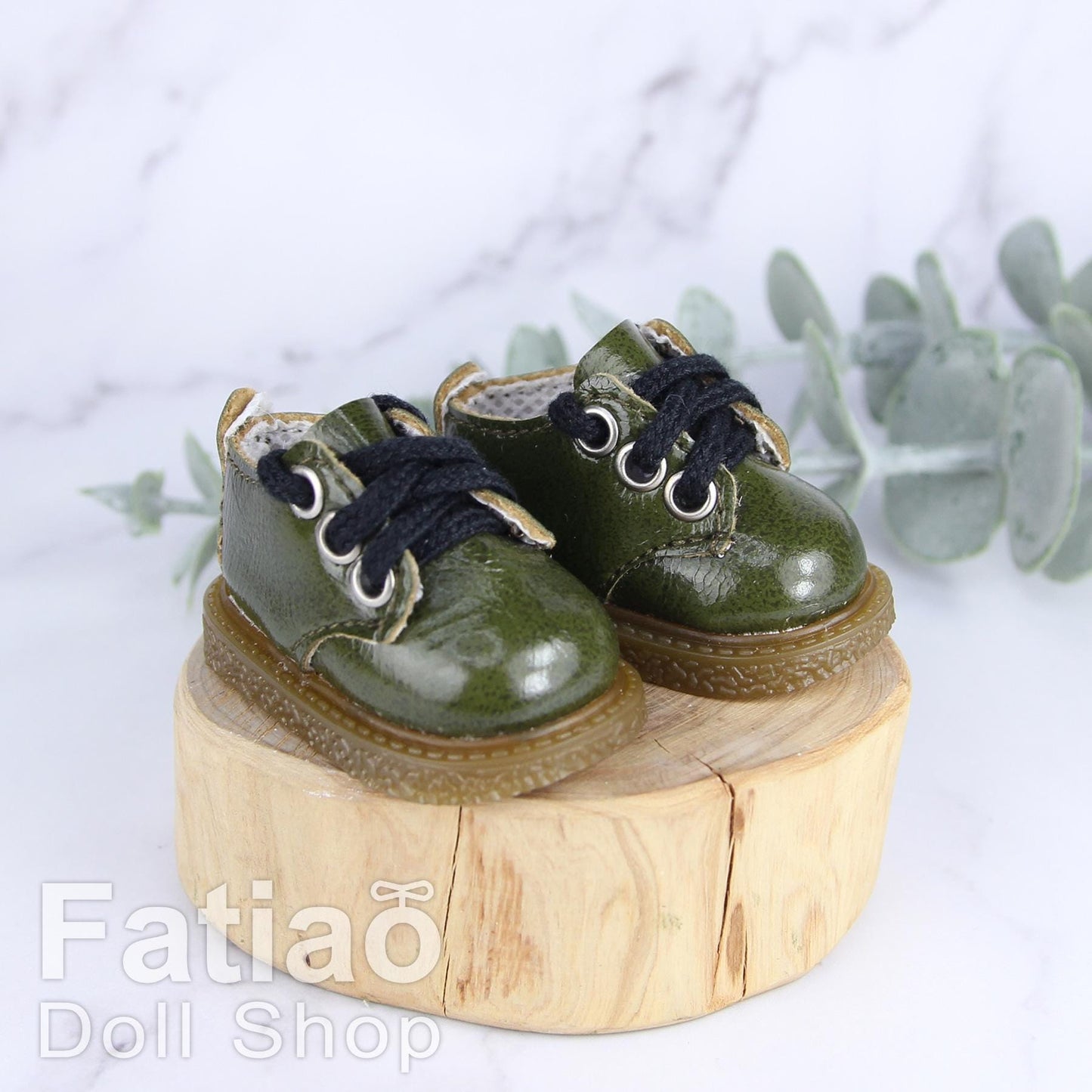 Fatiao - New Dollfie YoSD 1/6 BJD Doll leather Shoes (Size 4.5cm)