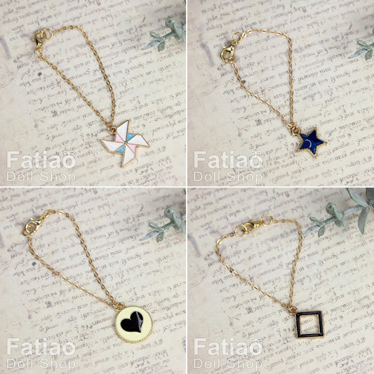 Dolls silver Necklace for 1/3 BJD SD DD Smart Doll 1/4MSD