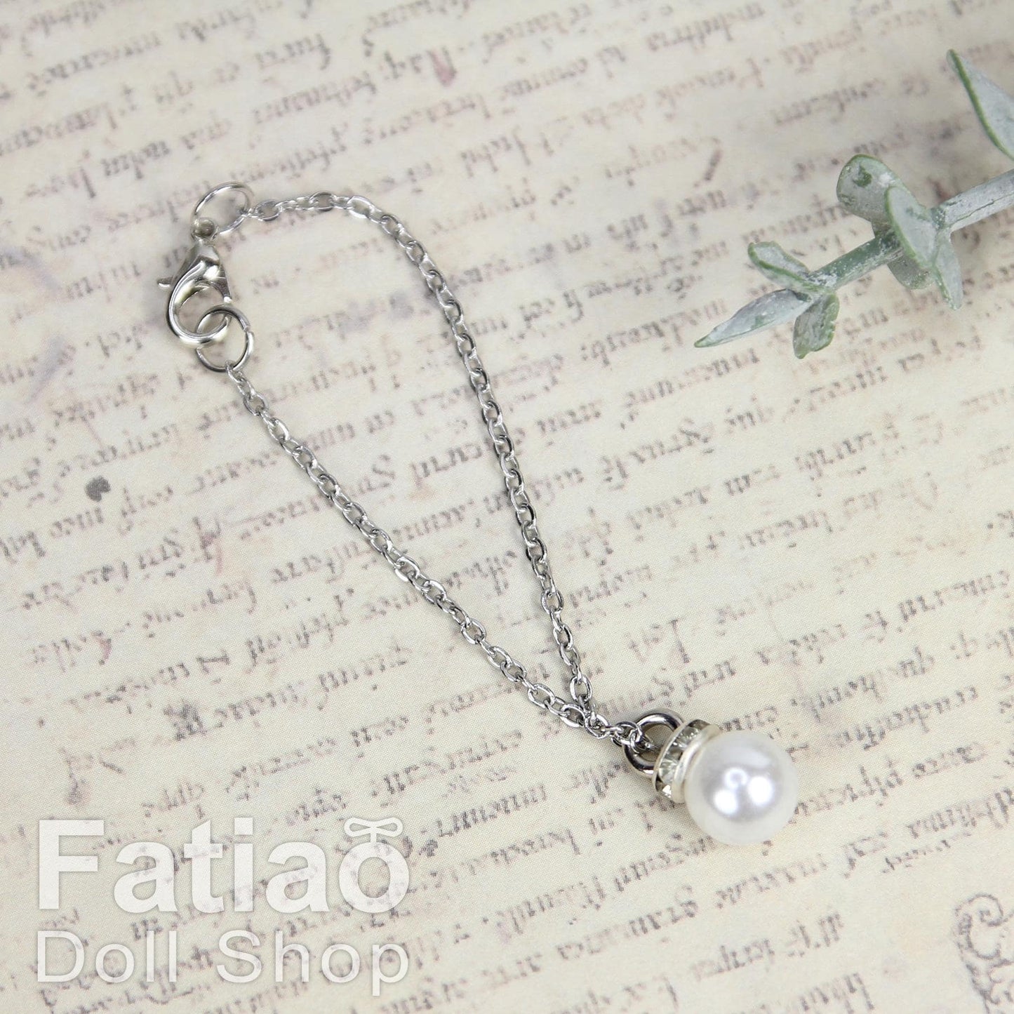 Dolls silver Necklace for 1/3 BJD SD DD Smart Doll 1/4MSD