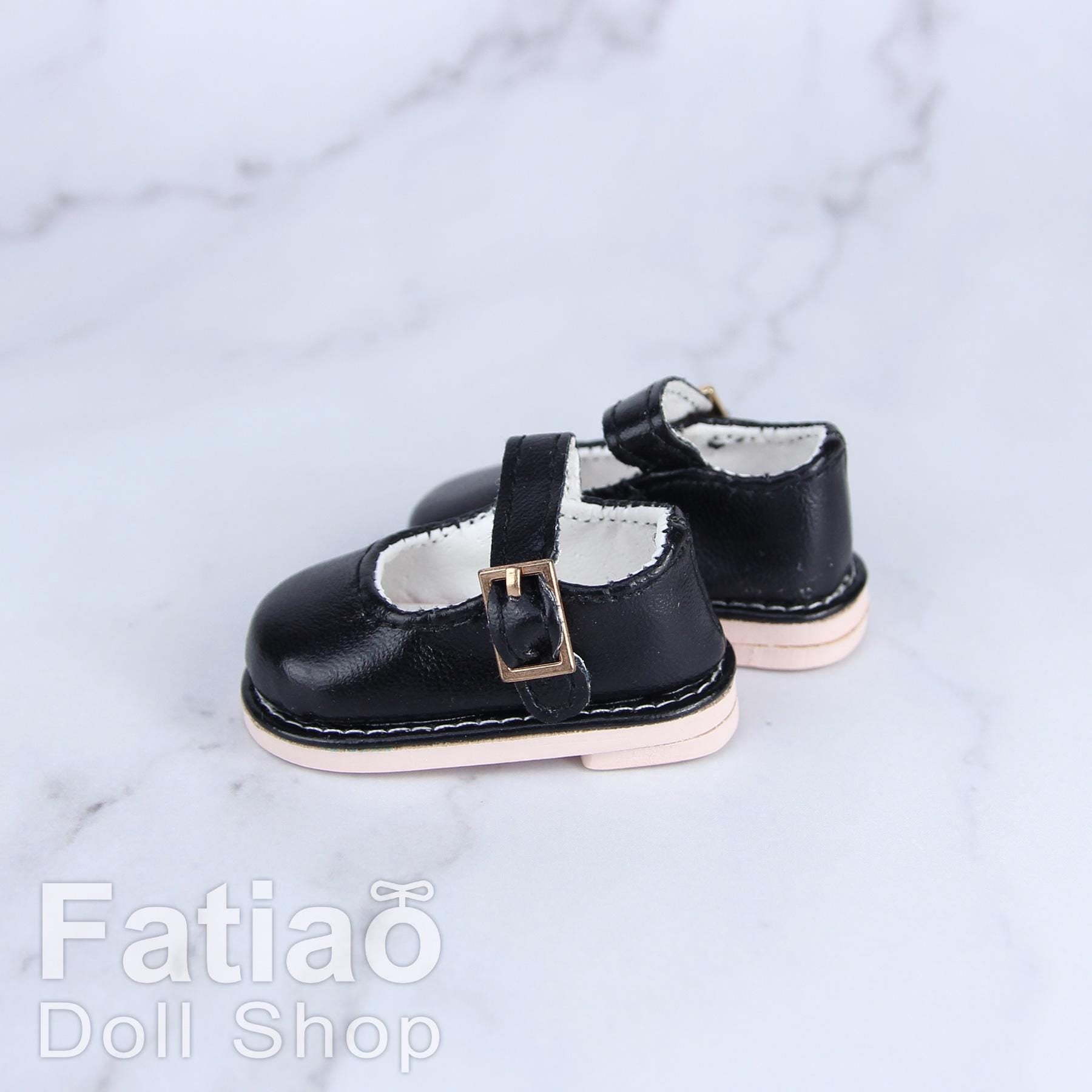Fatiao - New Dollfie YoSD 1/6 BJD Doll leather Shoes (Size 4.5cm)