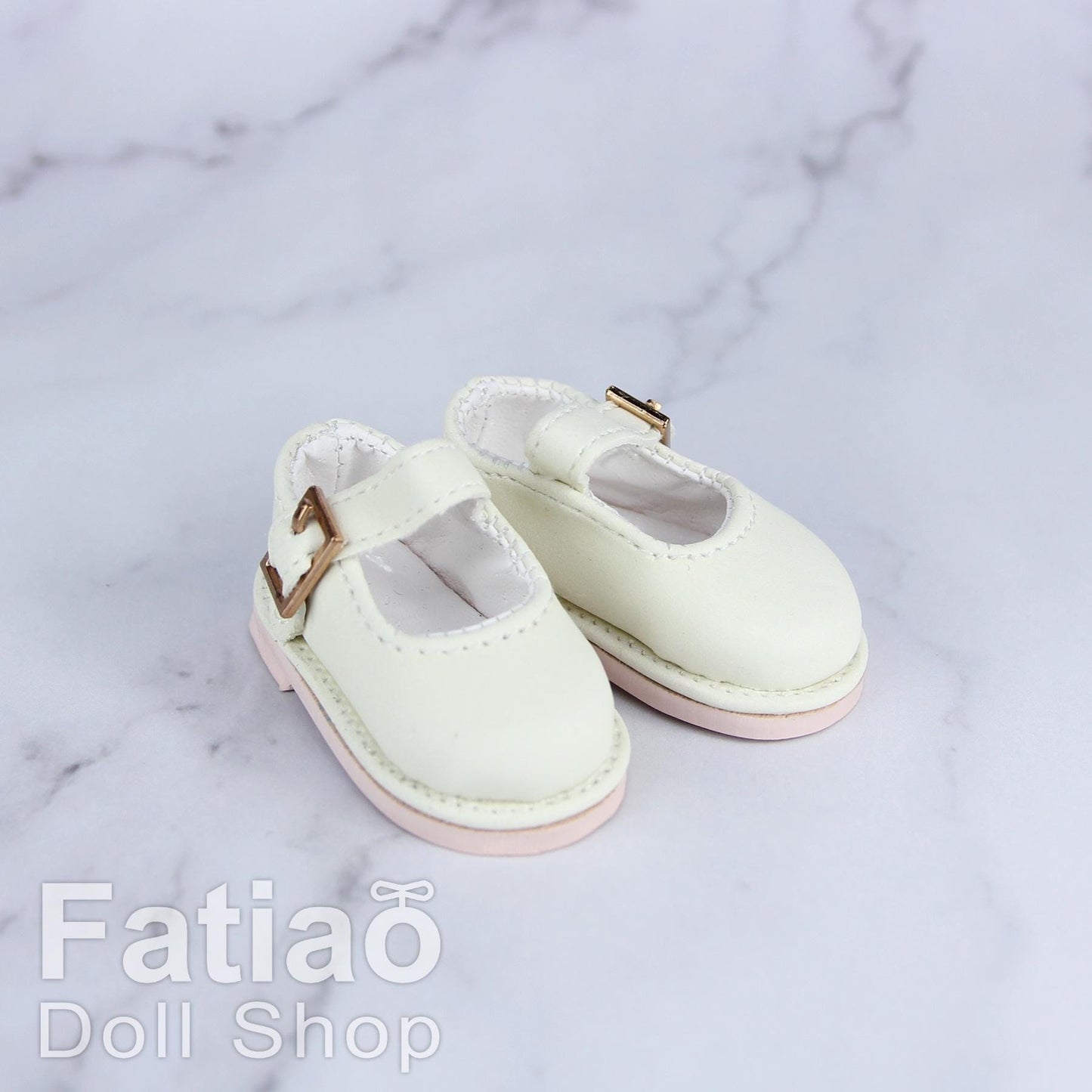 Fatiao - New Dollfie YoSD 1/6 BJD Doll leather Shoes (Size 4.5cm)