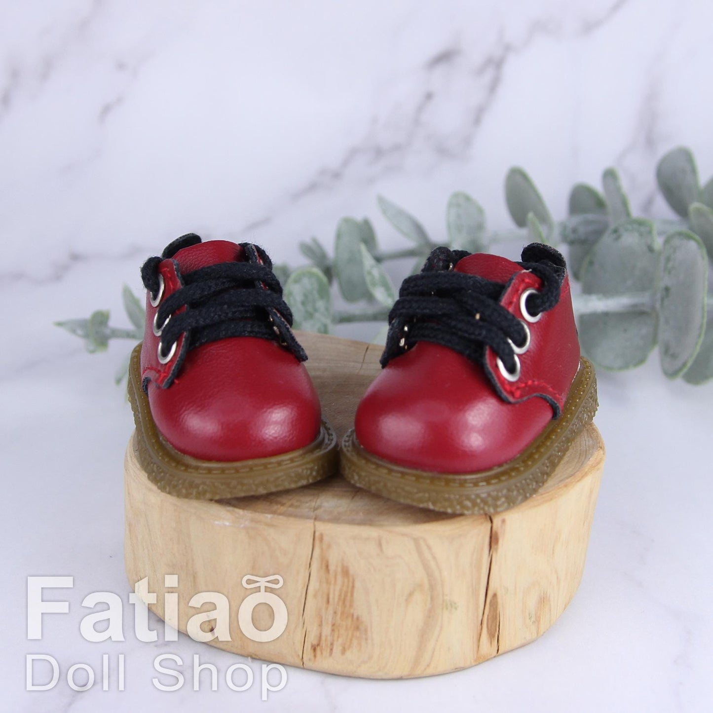 Fatiao - New Dollfie YoSD 1/6 BJD Doll leather Shoes (Size 4.5cm)