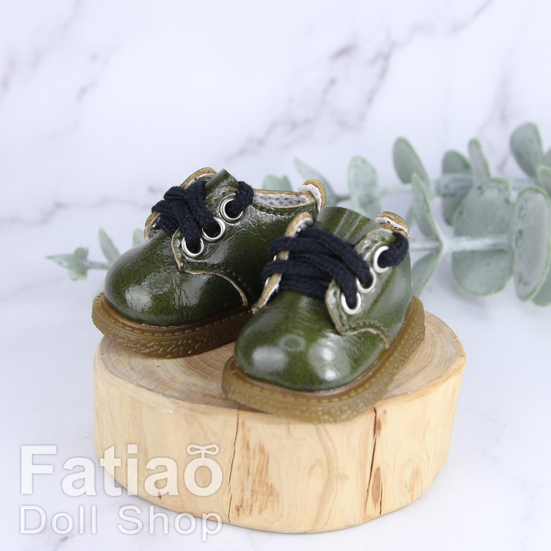 Fatiao - New Dollfie YoSD 1/6 BJD Doll leather Shoes (Size 4.5cm)