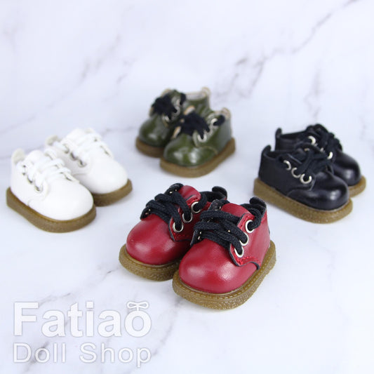 Fatiao - New Dollfie YoSD 1/6 BJD Doll leather Shoes (Size 4.5cm)