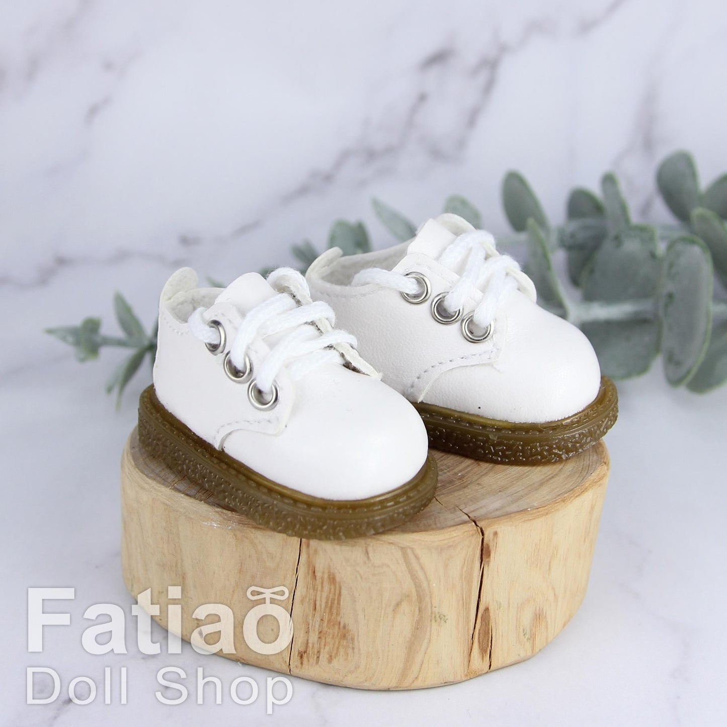 Fatiao - New Dollfie YoSD 1/6 BJD Doll leather Shoes (Size 4.5cm)