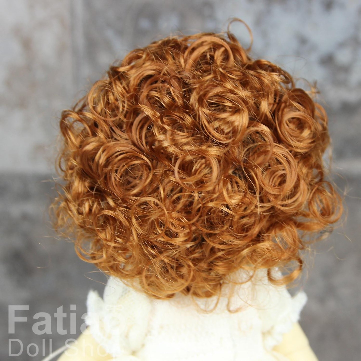 Fatiao - BJD Dollfie Lati Yellow Pukifee 5-6" Angel Doll Wig Caramel