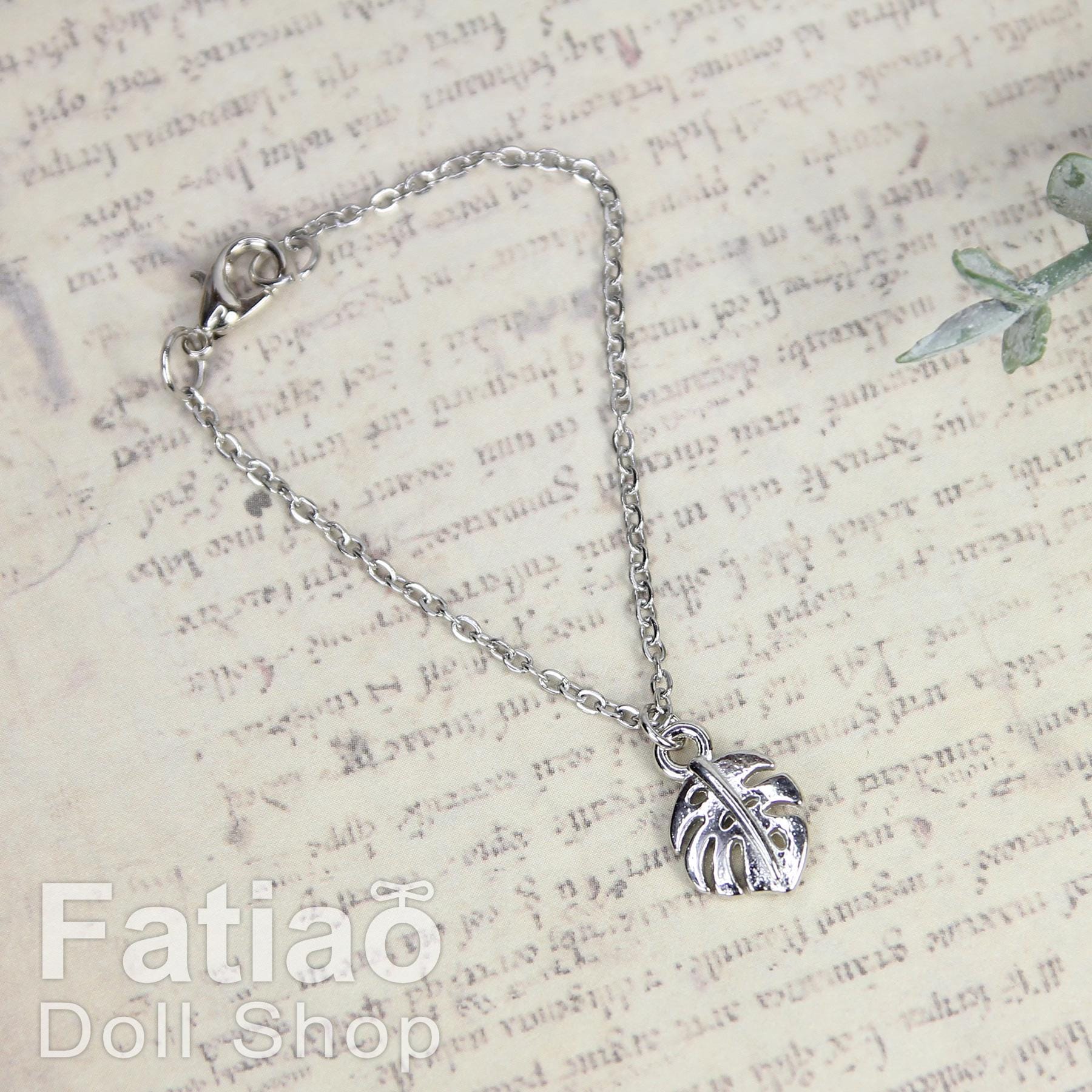 Dolls silver Necklace for 1/3 BJD SD DD Smart Doll 1/4MSD