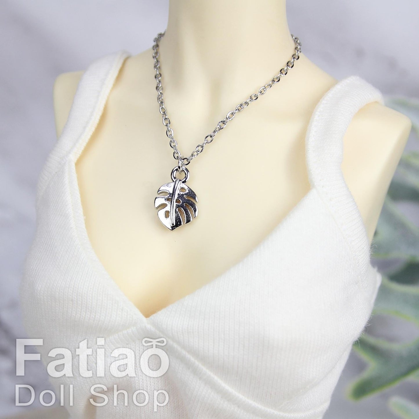 Dolls silver Necklace for 1/3 BJD SD DD Smart Doll 1/4MSD