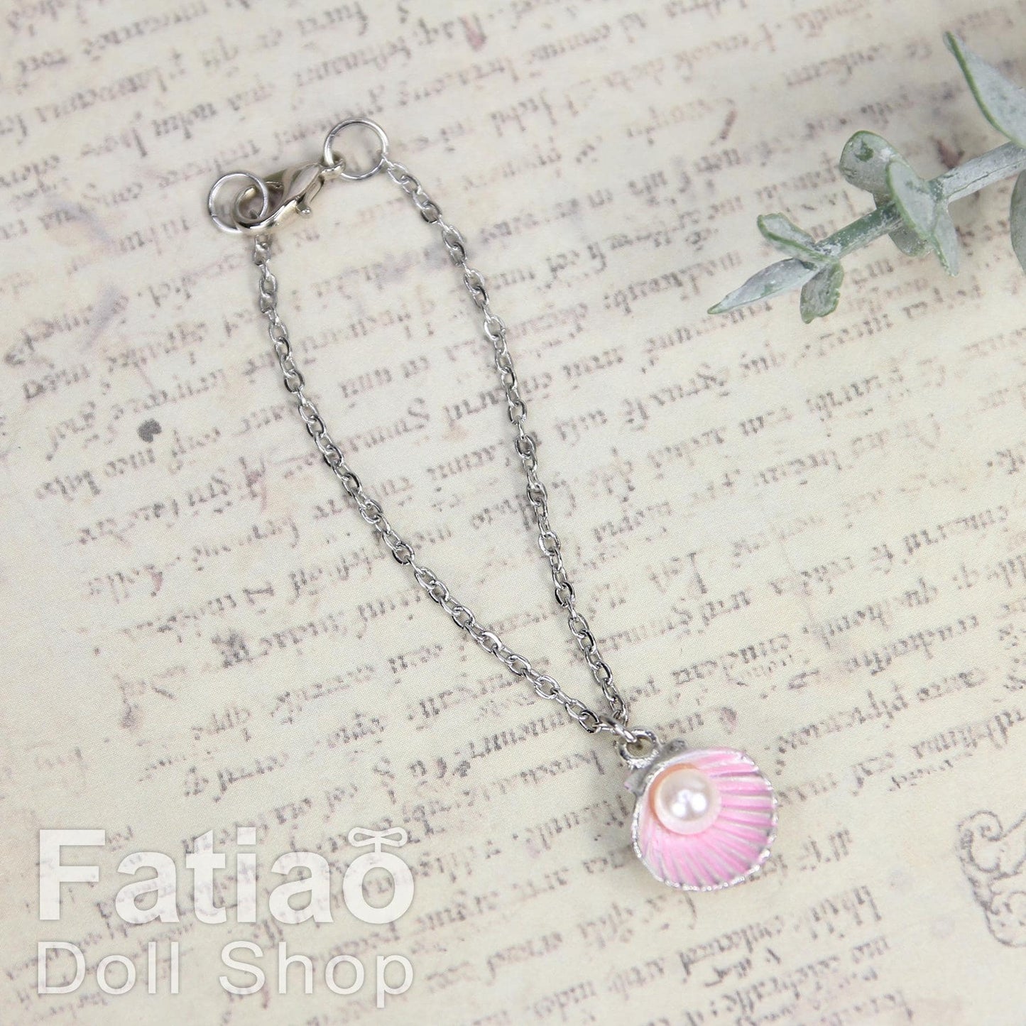 Dolls silver Necklace for 1/3 BJD SD DD Smart Doll 1/4MSD