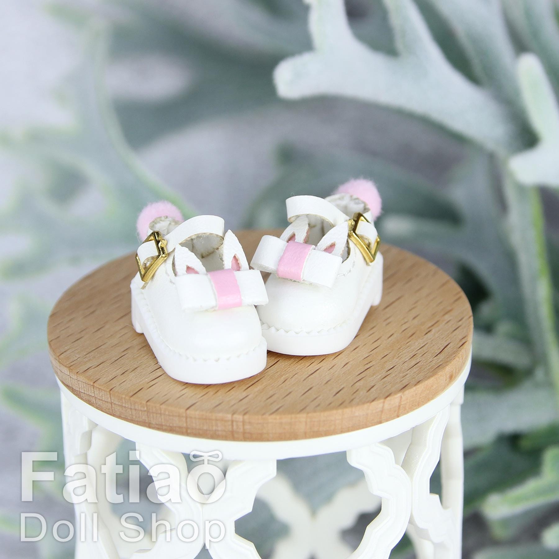 Fatiao - New OB11 Obitsu 11 Cu-poche 1/12 BJD Nendoroid GSC doll rabbit shoes