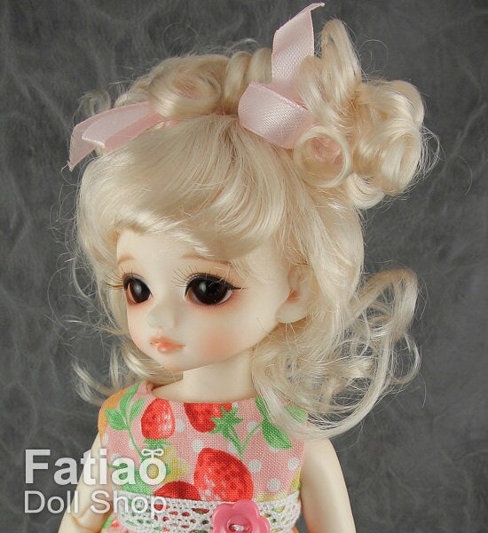 Fatiao - New Dollfie Yo-SD 1/6 BJD - Dolls Wig 6-7 inch - Blonde