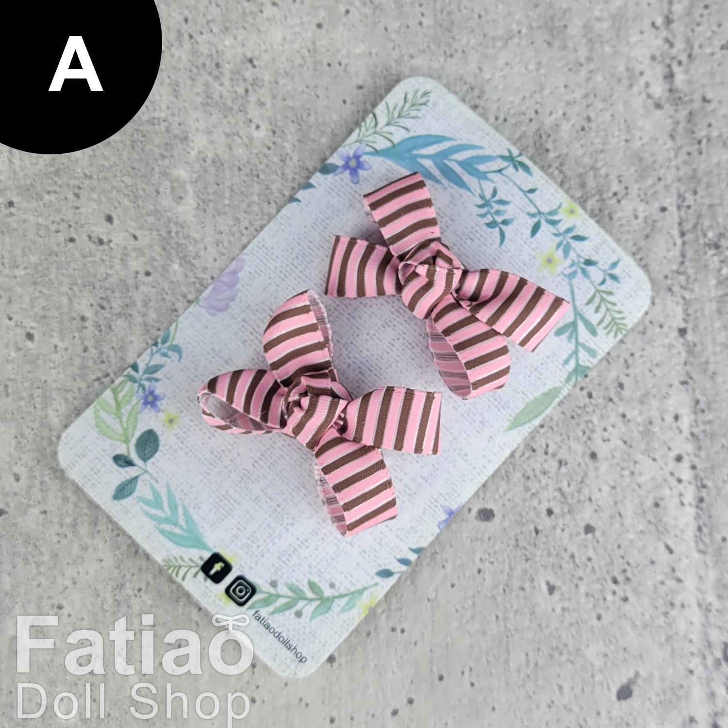 Dolls BJD Ribbon Hair Clip - Fatiao handmade