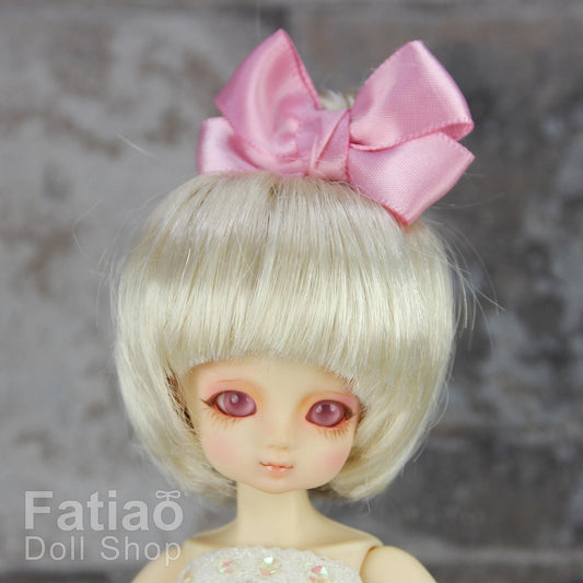 Fatiao - New Dollfie little pullip DAL Nendoroid BJD Dolls Wig - size 4-5" - Blonde